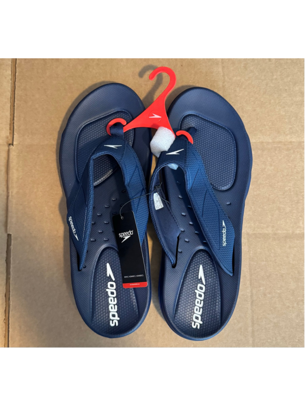 Men's Speedo On Deck Flip Flop Sandals Blue Size 12